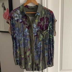 Desigual Multicolor Patterned Shirt